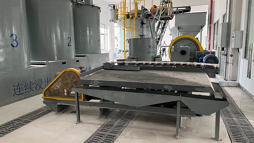Mobile Modular Gold Gravity Concentration Plant mining processing small-scale factories gravity beneficiation mobile 第1张