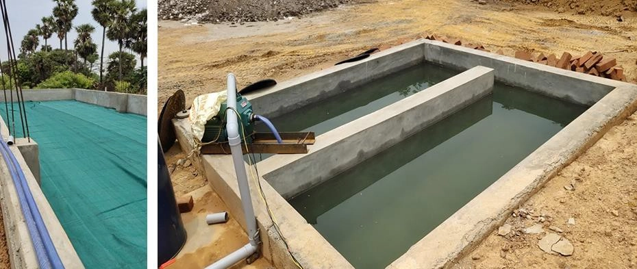 Streamlined Gold Mine Pit Leaching Process ore leaching pond pit gold processing 第1张